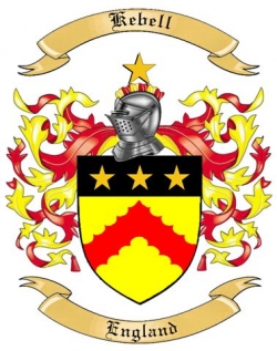 Kebell Family Crest from England