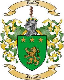 Keddy Family Crest from Ireland