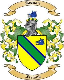 Keenan Family Crest from Ireland2