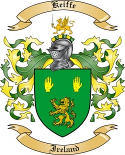 Keiffe Family Crest from Ireland