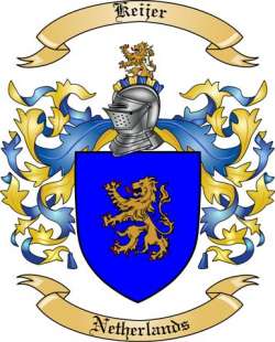 Keijer Family Crest from Netherlands