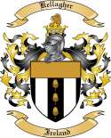 Kellagher Family Crest from Ireland