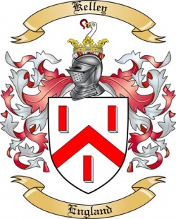 Kelley Family Crest from England