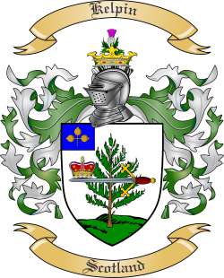 Kelpin Family Crest from Scotland