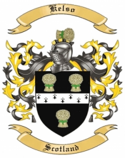 Kelso Family Crest from Scotland