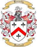 Kennedy Family Crest from Scotland