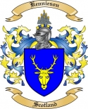 Kennieson Family Crest from Scotland