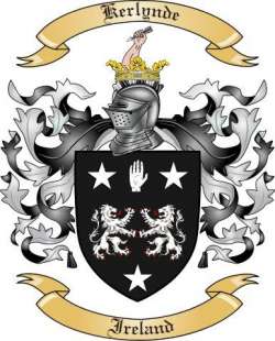 Kerlynde Family Crest from Ireland