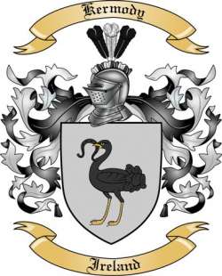Kermody Family Crest from Ireland2