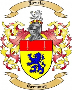 Keseler Family Crest from Germany