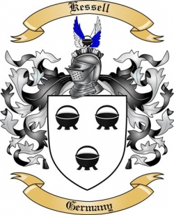 Kessell Family Crest from Germany