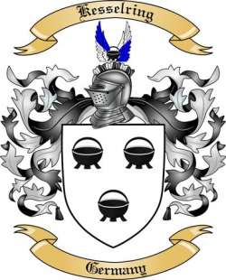 Kesselring Family Crest from Germany