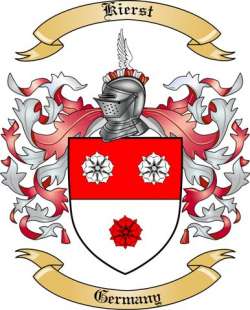 Kierst Family Crest from Germany