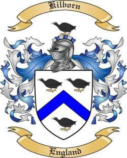 Kilborn Family Crest from England