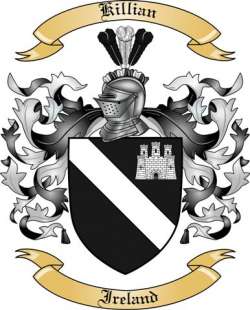 Killian Family Crest from Ireland2