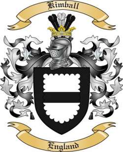 Kimball Family Crest from England