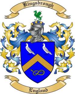 Kingsbrough Family Crest from England