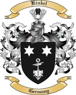 Kinkel Family Crest from Germany2
