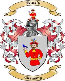 Kinzly Family Crest from Germany