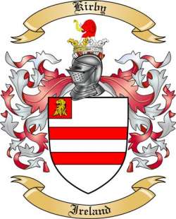 Kirby Family Crest from Ireland