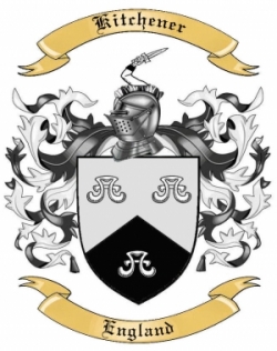 Kitchener Family Crest from England