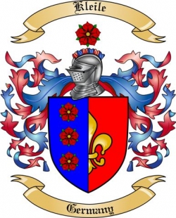 Kleile Family Crest from Germany