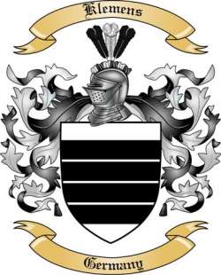 Klemens Family Crest from Germany