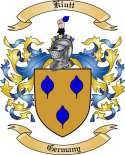 Klutt Family Crest from Germany