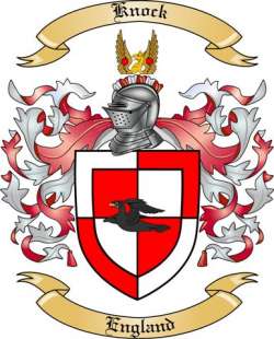 Knock Family Crest from England