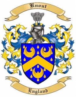 Knout Family Crest from England