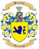 Knusen Family Crest from Germany