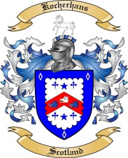 Kocherhans Family Crest from Scotland