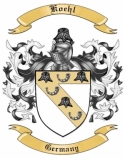 Koehl Family Crest from Germany