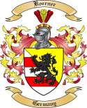 Koerner Family Crest from Germany