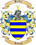Koiles Family Crest from Ireland