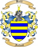 Koill Family Crest from Ireland