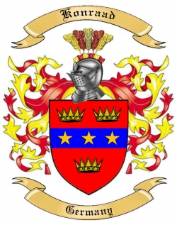 Konraad Family Crest from Germany