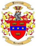 Konraad Family Crest from Germany