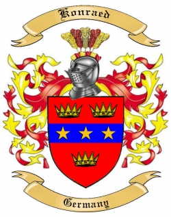 Konraed Family Crest from Germany