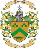 Korrigan Family Crest from Ireland