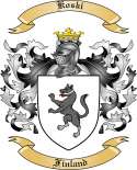 Koski Family Crest from Finland