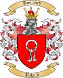 Kosmach Family Crest from Poland