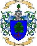 Kotter Family Crest from Germany