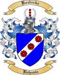 Kozderka Family Crest from Bohemia