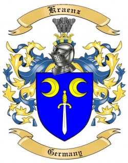 Kraenz Family Crest from Germany