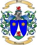 Kral Family Crest from Germany