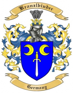 Kranzlbinder Family Crest from Germany