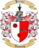 Krause Family Crest from Germany3