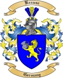 Krause Family Crest from Germany
