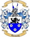 Krensel Family Crest from Germany